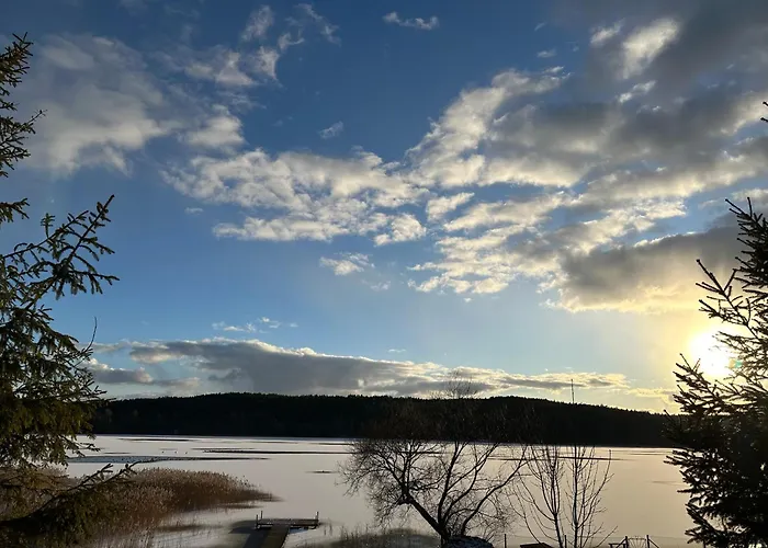 Дом отдыха Nad Brzegiem- 20m Od Jeziora *