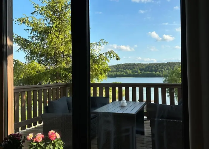 Дом отдыха Nad Brzegiem- 20m Od Jeziora